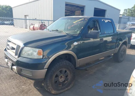 2005 Ford F-150 Fx4/Lariat/Xlt from USA, damaged, VIN 1FTPW14545KE77079